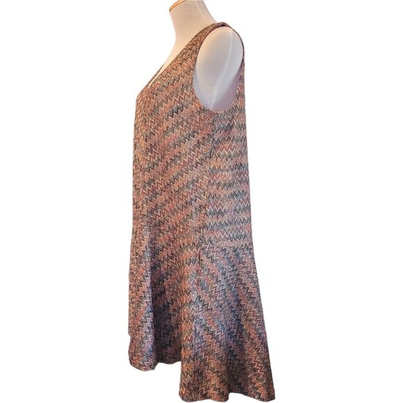 Maeve for Anthropologie Westwater knit Chevron dress Large - Picture 6 of 12